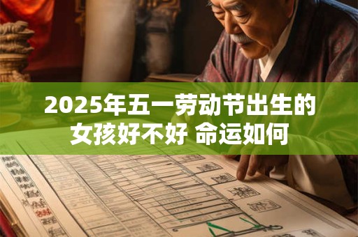 2026年五一劳动节出生的女孩好不好 命运如何