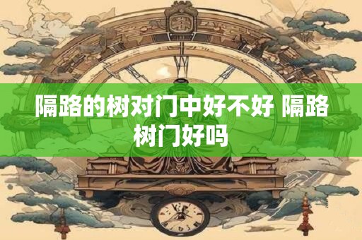 隔路的树对门中好不好 隔路树门好吗