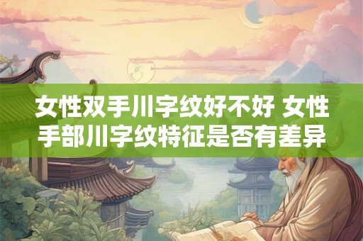 女性双手川字纹好不好 女性手部川字纹特征是否有差异