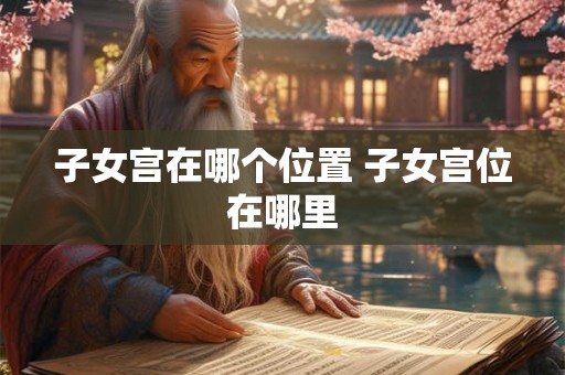 子女宫在哪个位置 子女宫位在哪里