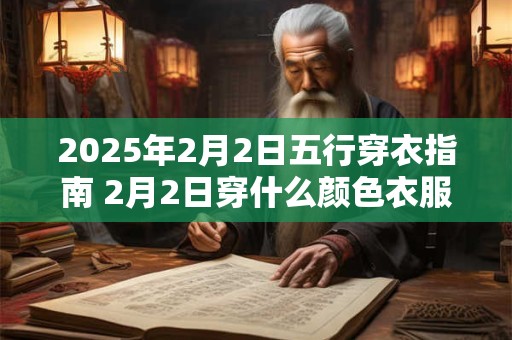 2025年2月2日五行穿衣指南 2月2日穿什么颜色衣服
