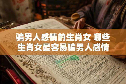 骗男人感情的生肖女 哪些生肖女最容易骗男人感情 骗男人感情的生肖女 哪些生肖女最容易骗男人感情