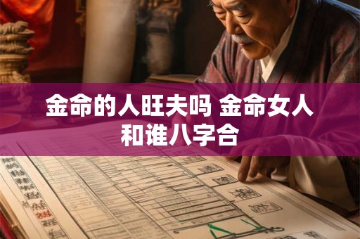 金命的人旺夫吗 金命女人和谁八字合 金命的人旺夫吗 金命女人和谁八字合
