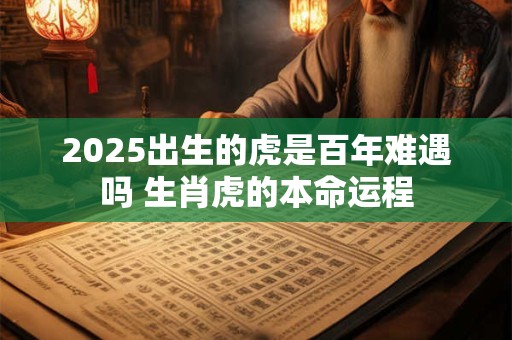 2025出生的虎是百年难遇吗 生肖虎的本命运程