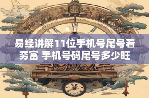 易经讲解11位手机号尾号看穷富 手机号码尾号多少旺财