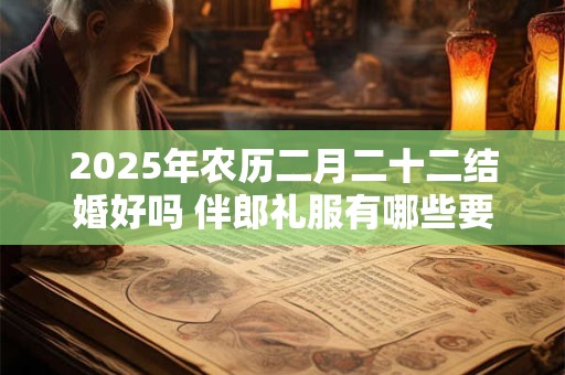 2025年农历二月二十二结婚好吗 伴郎礼服有哪些要求