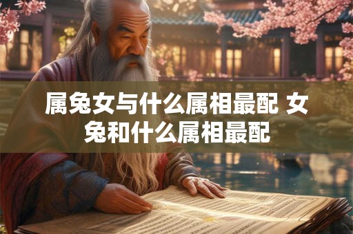 属兔女与什么属相最配 女兔和什么属相最配