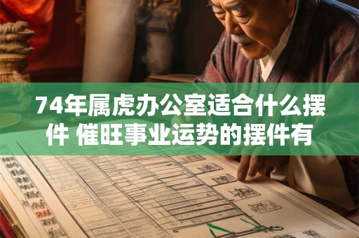 74年属虎办公室适合什么摆件 催旺事业运势的摆件有哪些