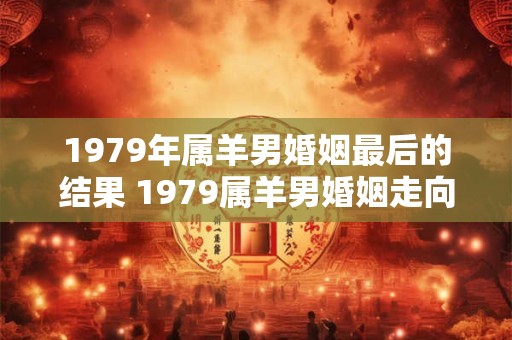 1979年属羊男婚姻最后的结果 1979属羊男婚姻走向如何