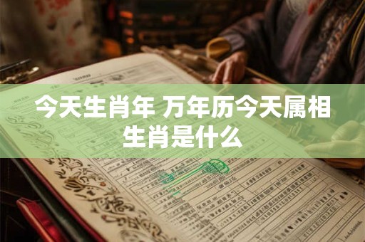 今天生肖年 万年历今天属相生肖是什么