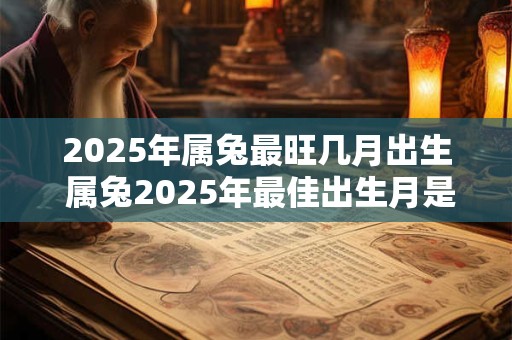 2025年属兔最旺几月出生 属兔2025年最佳出生月是哪个