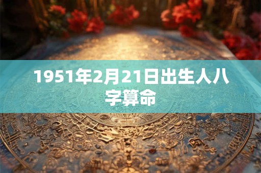 1951年2月21日出生人八字算命