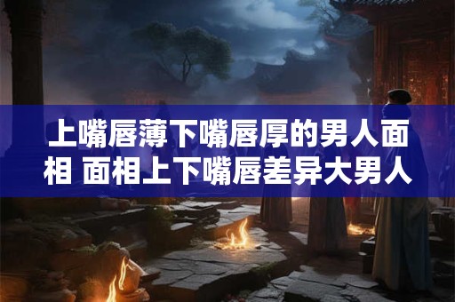 上嘴唇薄下嘴唇厚的男人面相 面相上下嘴唇差异大男人有何特征