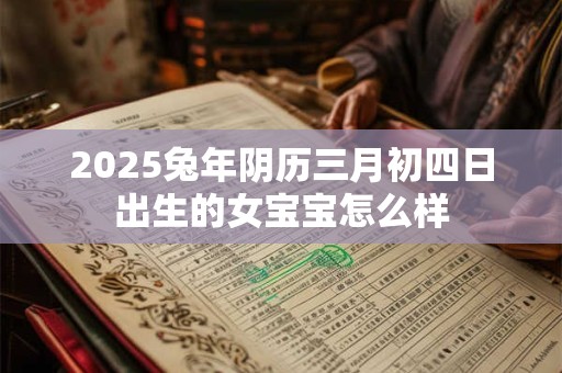 2025兔年阴历三月初四日出生的女宝宝怎么样