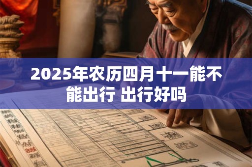 2025年农历四月十一能不能出行 出行好吗
