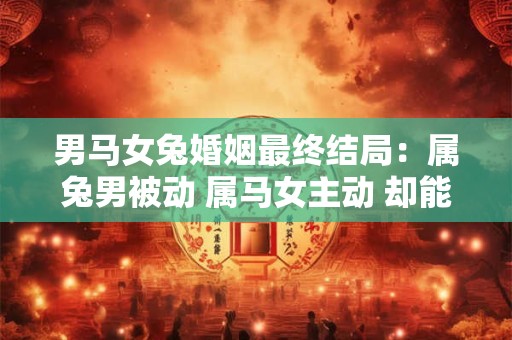 男马女兔婚姻最终结局：属兔男被动 属马女主动 却能创造幸福