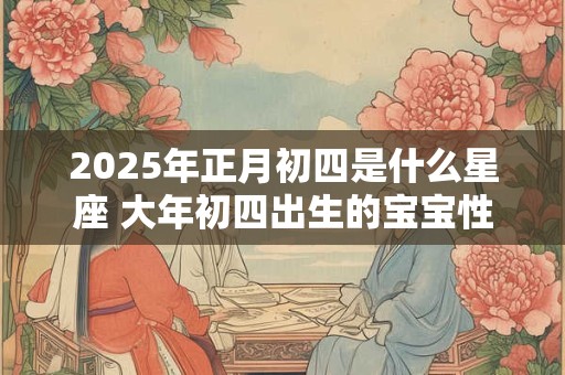 2025年正月初四是什么星座 大年初四出生的宝宝性格