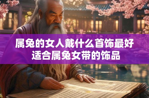 属兔的女人戴什么首饰最好 适合属兔女带的饰品