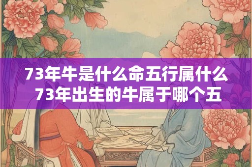 73年牛是什么命五行属什么 73年出生的牛属于哪个五行