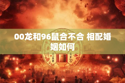 00龙和96鼠合不合 相配婚姻如何