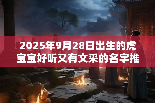 2025年9月28日出生的虎宝宝好听又有文采的名字推荐