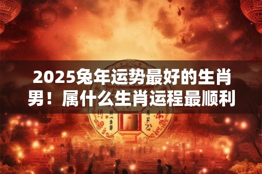 2025兔年运势最好的生肖男！属什么生肖运程最顺利