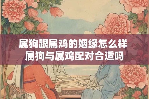 属狗跟属鸡的姻缘怎么样 属狗与属鸡配对合适吗