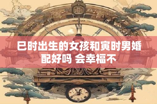 巳时出生的女孩和寅时男婚配好吗 会幸福不