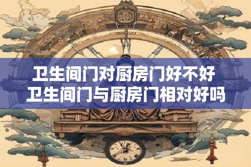 卫生间门对厨房门好不好 卫生间门与厨房门相对好吗