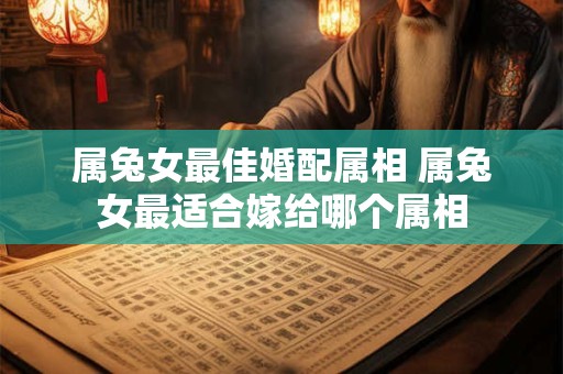 属兔女最佳婚配属相 属兔女最适合嫁给哪个属相