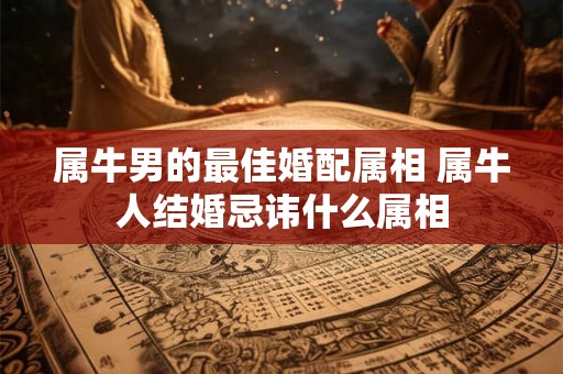 属牛男的最佳婚配属相 属牛人结婚忌讳什么属相