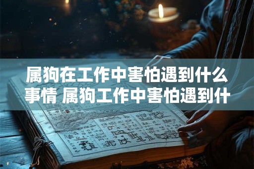 属狗在工作中害怕遇到什么事情 属狗工作中害怕遇到什么