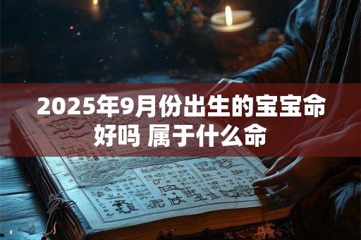 2025年9月份出生的宝宝命好吗 属于什么命 2025年9月份出生的宝宝命好吗 属于什么命