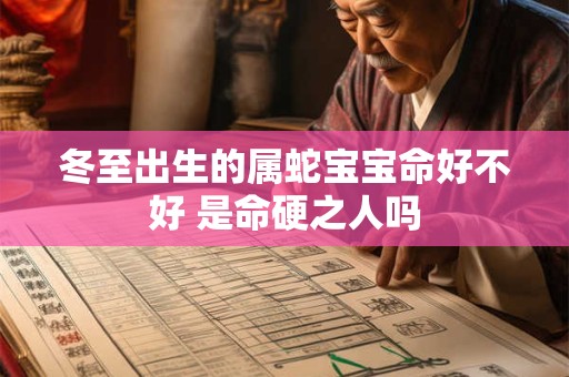 冬至出生的属蛇宝宝命好不好 是命硬之人吗