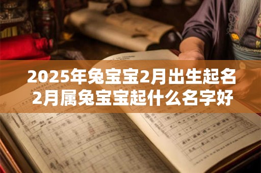 2026年兔宝宝2月出生起名 2月属兔宝宝起什么名字好