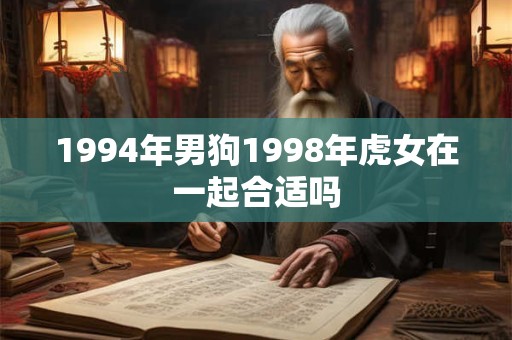 1994年男狗1998年虎女在一起合适吗 1994年男狗1998年虎女在一起合适吗