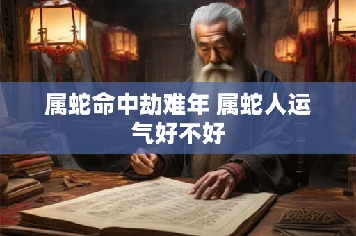 属蛇命中劫难年 属蛇人运气好不好