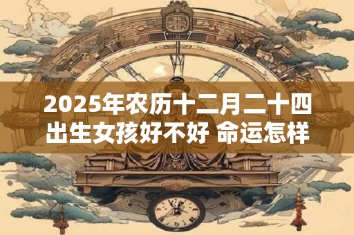 2025年农历十二月二十四出生女孩好不好 命运怎样 2025年农历十二月二十四出生女孩好不好 命运怎样
