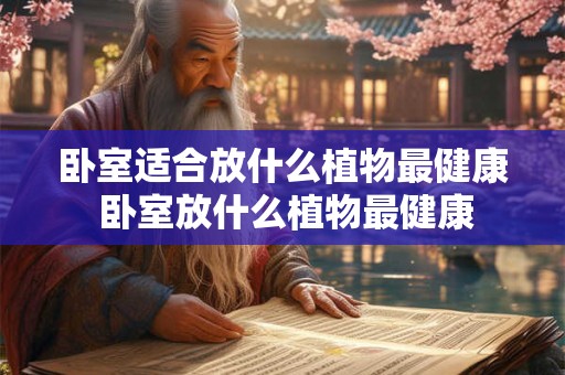 卧室适合放什么植物最健康 卧室放什么植物最健康