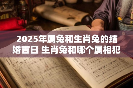 2025年属兔和生肖兔的结婚吉日 生肖兔和哪个属相犯冲