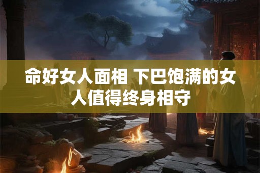 命好女人面相 下巴饱满的女人值得终身相守