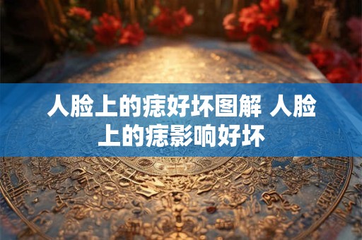 人脸上的痣好坏图解 人脸上的痣影响好坏