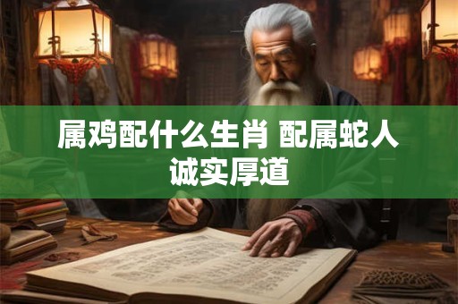 属鸡配什么生肖 配属蛇人诚实厚道