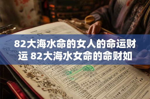 82大海水命的女人的命运财运 82大海水女命的命财如何