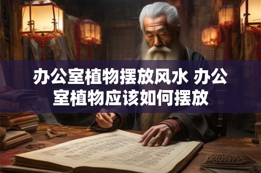 办公室植物摆放风水 办公室植物应该如何摆放