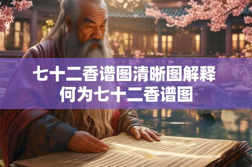 七十二香谱图清晰图解释 何为七十二香谱图