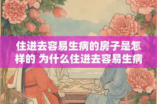 住进去容易生病的房子是怎样的 为什么住进去容易生病的房子