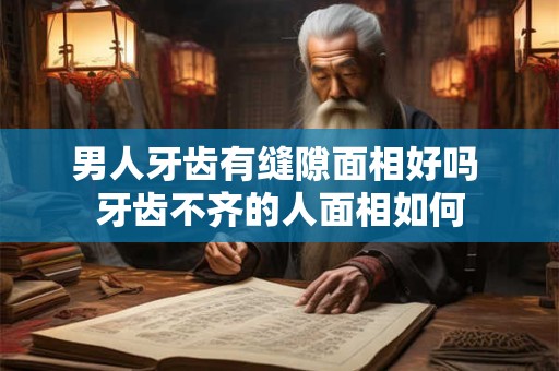 男人牙齿有缝隙面相好吗 牙齿不齐的人面相如何