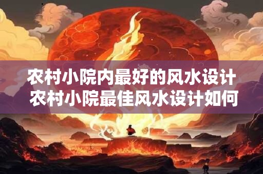 农村小院内最好的风水设计 农村小院最佳风水设计如何实现