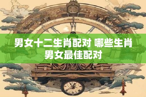 男女十二生肖配对 哪些生肖男女最佳配对